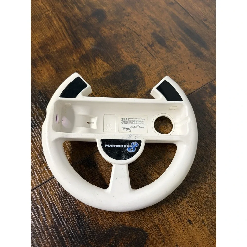 Mario Kart 8 Racing Steering Wheel Nintendo Wii U Controller Grip